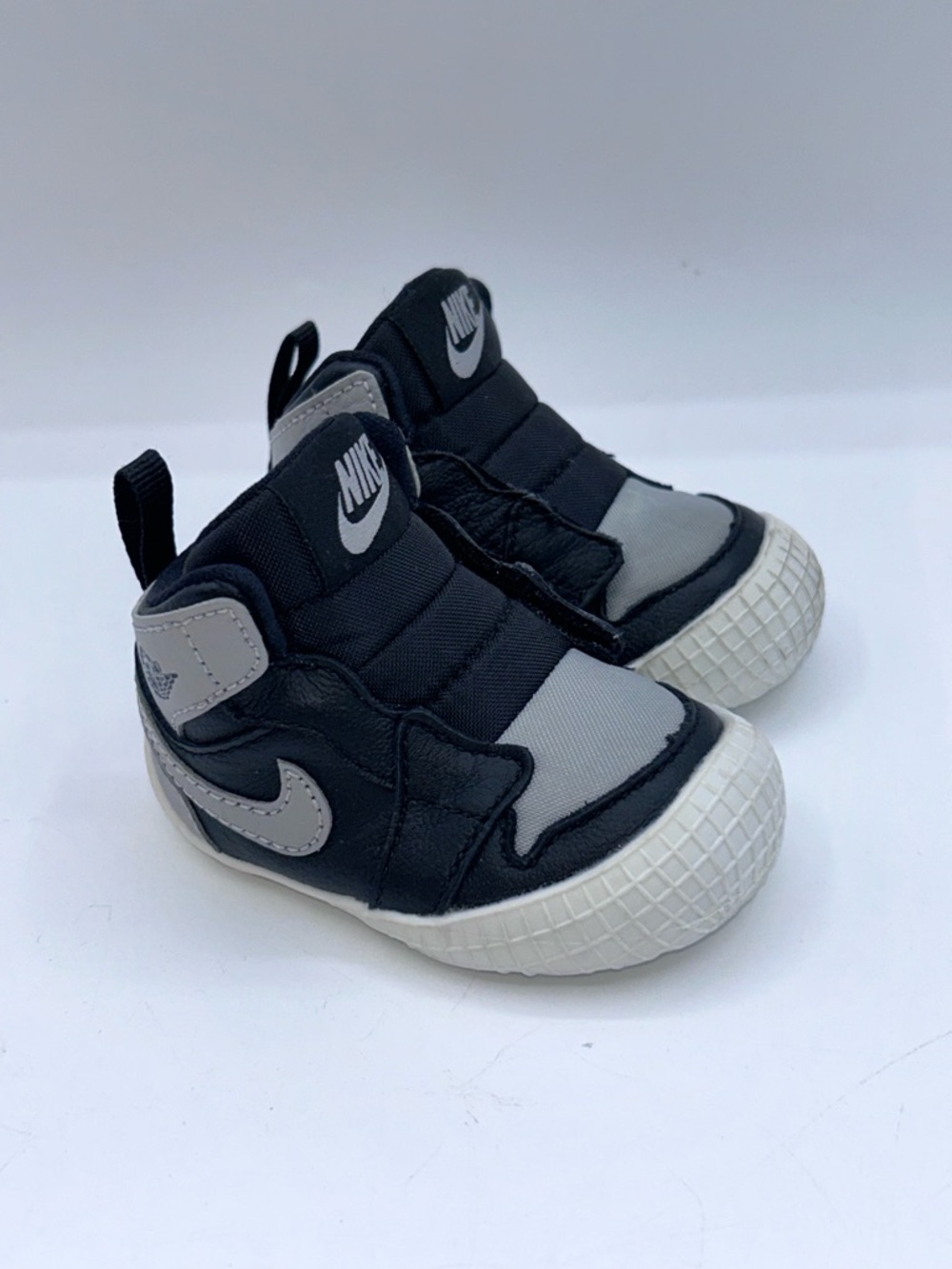Nike Jordan 1 Crib Bootie “Shadow” Baby Shoes